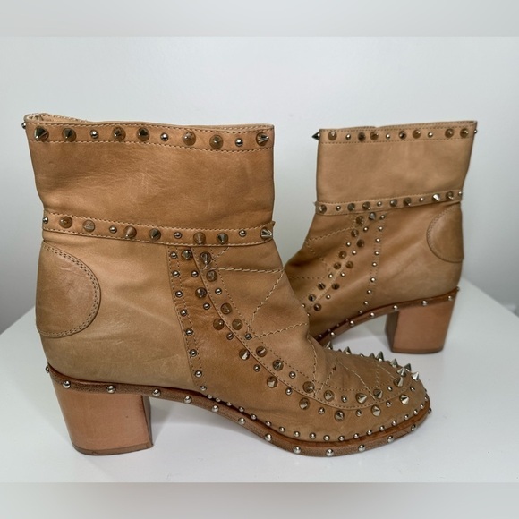 Laurence Dacade Badley Studded Paris Leather Ankle Boots - Parisian Elegance - Picture 4 of 8